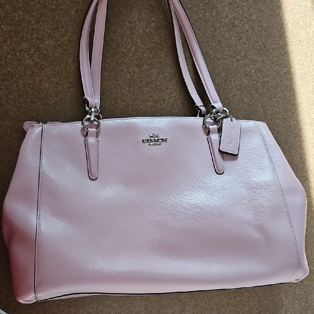 Coach Pink Bag with matching Wallet!!!